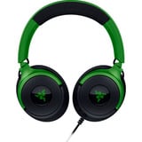 Razer Kraken V4 X - Minecraft Edition, Gaming headset Sort/Grøn