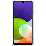 SAMSUNG EF-QA225TTEGEU mobiltelefon etui 16,3 cm (6.4") Cover Transparent, Mobiltelefon Cover gennemsigtig, Cover, Samsung, Galaxy A22 4G, 16,3 cm (6.4"), Transparent