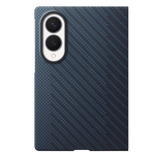 Samsung Carbon Magnet Etui, Mobiltelefon Cover mørkeblå