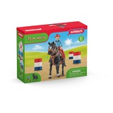 Schleich Farm World Cowgirl Barrel Racing Fun, Spil figur 3 År, Flerfarvet