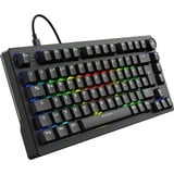 Sharkoon SKILLER SGK25, Gaming-tastatur Sort, DE-layout, Huano Red