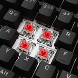 Sharkoon SKILLER SGK25, Gaming-tastatur Sort, DE-layout, Huano Red