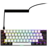 Sharkoon SKILLER SGK50 S4 Gen2, Gaming-tastatur Hvid, DE-layout, Gateron Yellow