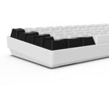 Sharkoon SKILLER SGK50 S4 Gen2, Gaming-tastatur Hvid, DE-layout, Gateron Yellow