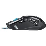 Sharkoon Skiller SGM1 mus Højre hånd USB Type-A Optisk 10800 dpi, Gaming mus Sort, Højre hånd, Optisk, USB Type-A, 10800 dpi, 8000 fps, Sort