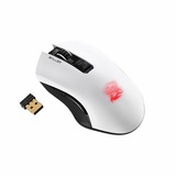 Sharkoon Skiller SGM3 mus Højre hånd RF Wireless + USB Type-A Optisk 6000 dpi, Gaming mus Hvid, Højre hånd, Optisk, RF Wireless + USB Type-A, 6000 dpi, Hvid