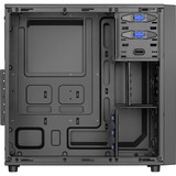 Sharkoon VS4-V Midi Tower Sort, Towerkabinet Sort, Midi Tower, PC, Sort, ATX, micro ATX, Mini-ITX, 16 cm, 38,5 cm