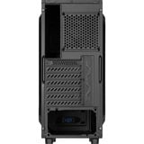 Sharkoon VS4-V Midi Tower Sort, Towerkabinet Sort, Midi Tower, PC, Sort, ATX, micro ATX, Mini-ITX, 16 cm, 38,5 cm