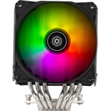 SilverStone Hydrogon D120 Processor Luftkøler 12 cm Sort 1 stk, CPU køler Luftkøler, 12 cm, 56,23 kubikfod/min., Sort