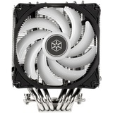 SilverStone Hydrogon D120 Processor Luftkøler 12 cm Sort 1 stk, CPU køler Luftkøler, 12 cm, 56,23 kubikfod/min., Sort