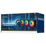 SilverStone NovaPeak 360 ARGB 360mm, Vandkøling Sort