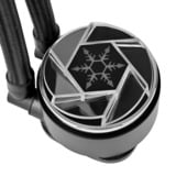 SilverStone NovaPeak 360 ARGB 360mm, Vandkøling Sort