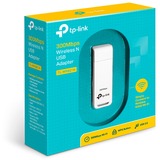 TP-Link TL-WN821N netværkskort WLAN 300 Mbit/s, Wi-Fi-adapter Hvid, Trådløs, USB, WLAN, Wi-Fi 4 (802.11n), 300 Mbit/s, Sort, Hvid, Detail