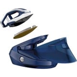 Tefal Pro Express Vision GV9812 3000 W 1,1 L Durilium AirGlide Autoclean soleplate Blå, Hvid, Damp strygejern station Blå/Hvid, 3000 W, 700 g/min, Durilium AirGlide Autoclean soleplate, 8,1 bar, 1,1 L, 180 g/min