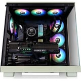Thermaltake CA-11E-00MEWN-WS, Towerkabinet lysegrøn/træ