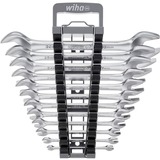 Wiha Sæt med dobbelte åbne og gafelnøgler, 12 dele, Gaffelnøgle 