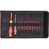 Wiha Skruetrækker med bitsholder electric slimVario startpakke Rød/Gul