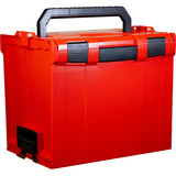 fischer L-BOXX FLB 374, tom, Værktøjskasse Rød/Sort