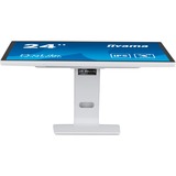 iiyama ProLite T2452MSC-W1 computerskærm 60,5 cm (23.8") 1920 x 1080 pixel Fuld HD LCD Berøringsskærm Multibruger Hvid, LED-skærm Hvid/Sort, 60,5 cm (23.8"), 1920 x 1080 pixel, Fuld HD, LCD, 14 ms, Hvid