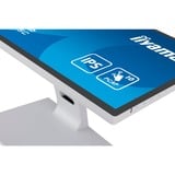 iiyama T2452MSC-W1, LED-skærm Hvid/Sort