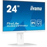 iiyama XUB2497HSU-W2, LED-skærm hvid (mat)