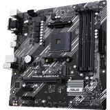 ASUS PRIME A520M-A II/CSM AMD A520 Stik AM4 micro ATX, Bundkort Sort/grå, AMD, Stik AM4, AMD Ryzen™ 3, AMD Ryzen™ 5, DDR4-SDRAM, 128 GB, DIMM