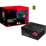 ASUS ROG STRIX 1000W Gold Aura Edition, PC strømforsyning Sort