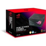 ASUS ROG STRIX 1000W Gold Aura Edition, PC strømforsyning Sort