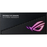 ASUS ROG STRIX 1000W Gold Aura Edition, PC strømforsyning Sort