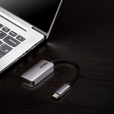ATEN UC3008A1-AT USB grafisk adapter 4096 x 2160 pixel Sølv grå/Sort, 3.2 Gen 1 (3.1 Gen 1), USB Type-C, HDMI udgang, 4096 x 2160 pixel