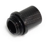 Alphacool ES 8/5mm Skruemontering - Lige -, Forbindelse Sort