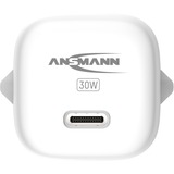Ansmann 1001-0154, Oplader Hvid