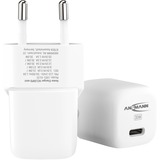 Ansmann Home Charger HC130PD-mini, 30 Watt, Oplader Hvid