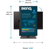 BenQ BL2490T computerskærm 60,5 cm (23.8") 1920 x 1080 pixel Fuld HD Sort, LED-skærm 60,5 cm (23.8"), 1920 x 1080 pixel, Fuld HD, 5 ms, Sort