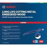 Bosch 2 608 900 401 stiksav, rullesav & sabelsavklinge Saber savklinge High Carbon Steel (HCS) 1 stk Saber savklinge, Træ, High Carbon Steel (HCS), Blå, 25 cm, 3,5 mm