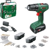 Bosch Batteri boremaskine EasyDrill 18V-40 + SystemBox, Bore-/ skruemaskine Grøn/Sort
