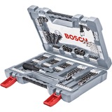 Bosch Premium X-Line Boresæt 24 stk, Boremaskine &amp; bit sæt Grøn, Boremaskine, Boresæt, Beton, Metal, Træ, 3 - 10 mm, 2 - 6 mm, Grå, Rustfrit stål