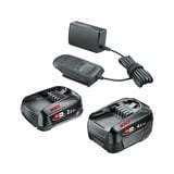 Bosch Startpakke 18V (PBA 2.0Ah + PBA 4.0Ah + AL 18V-20), Sæt Sort