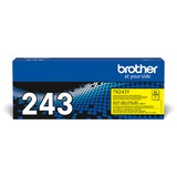 Brother TN-243Y tonerpatron 1 stk Original Gul 1000 Sider, Gul, 1 stk