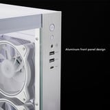 Chieftec GM-30W-TG-OP computeretui Terning Hvid, Towerkabinet Hvid, Terning, PC, Hvid, ATX, micro ATX, Mini-ITX, Spil, Flere