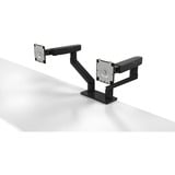 Dell MDA20 68,6 cm (27") Skrivebord Sort, Skærmbeslag Sort, 10 kg, 48,3 cm (19"), 68,6 cm (27"), Højdejustering, Sort