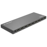 Digitus 4K HDMI Splitter, 1x8 Sort