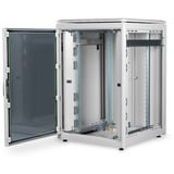 Digitus DN-19 22U-8/8-1 stativ Fritstående reol Grå, IT kabinet Lys grå, Fritstående reol, 22U, 800 kg, Grå