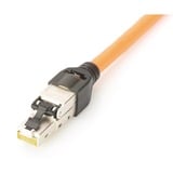 Digitus DN-93631 kabelsamler RJ-45 Rustfrit stål, Stik Sølv/Sort, RJ-45, Rustfrit stål, Cat6, 1 A, 78 g, 12,5 mm