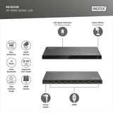 Digitus DS-55338, HDMI splitter Sort