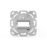 Digitus Frontplade + monteringsramme, til multimedia- / Keystone-moduler, Monteringsrammen 
