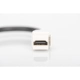 Digitus HDMI 2.0 Keystone modul med 12 cm tilslutningsledning Hvid