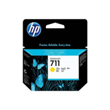 HP 711 DesignJet-blækpatron med 29 ml, gul gul, HP DesignJet T120 og HP DesignJet T520 ePrinter-serien, Termisk inkjet, Gul, CZ132A, Singapore, Malaysia, 114 mm
