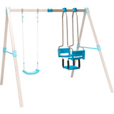 HUDORA 64026, Gynge Turkis/Beige