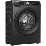 Hisense WD3S8043BB3, Vaskemaskine-tørretumbler Sort